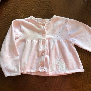 Janie and Jack Pink Sweater
